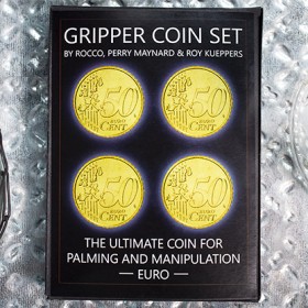 Magic with Coins Gripper Coin (Set of 4/ U.S. 50) by Rocco Silano TiendaMagia - 1
