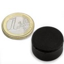 Neodymiun - Discs Disc magnet Ø 22 mm Height 11,4 mm, neodymium, N42, rubberised TiendaMagia - 1