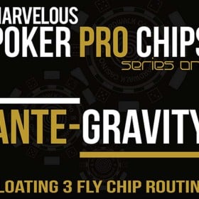Ante Gravity - 3 Fly Flotante con Fichas de poquer - Matthew Wright