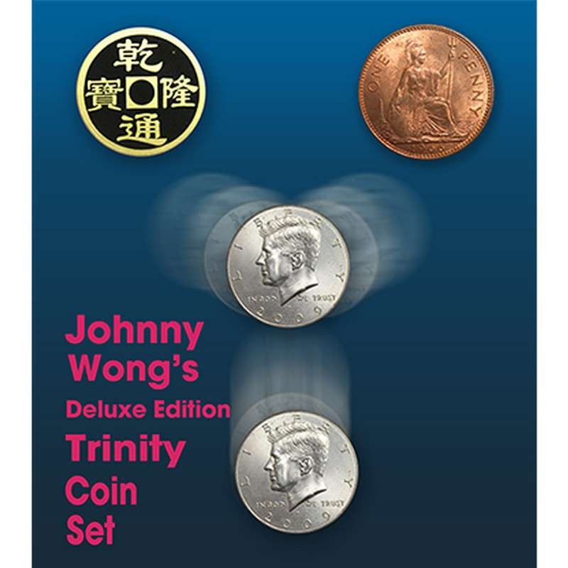 Trinity Coin Set Deluxe Edition (con DVD) de Johnny Wong