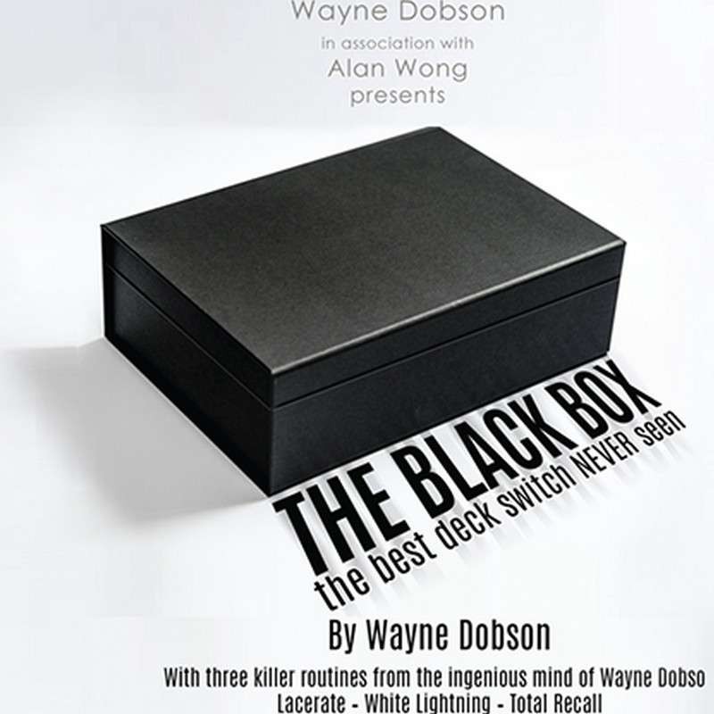 The Black Box (Gimmick and Online Instructions) by Wayne Dobson and Alan Wong