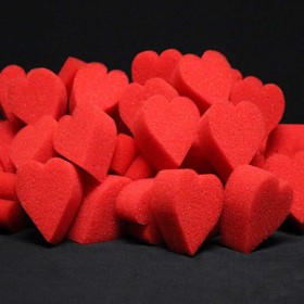 Ultra Soft Red Hearts - Magic By Gosh