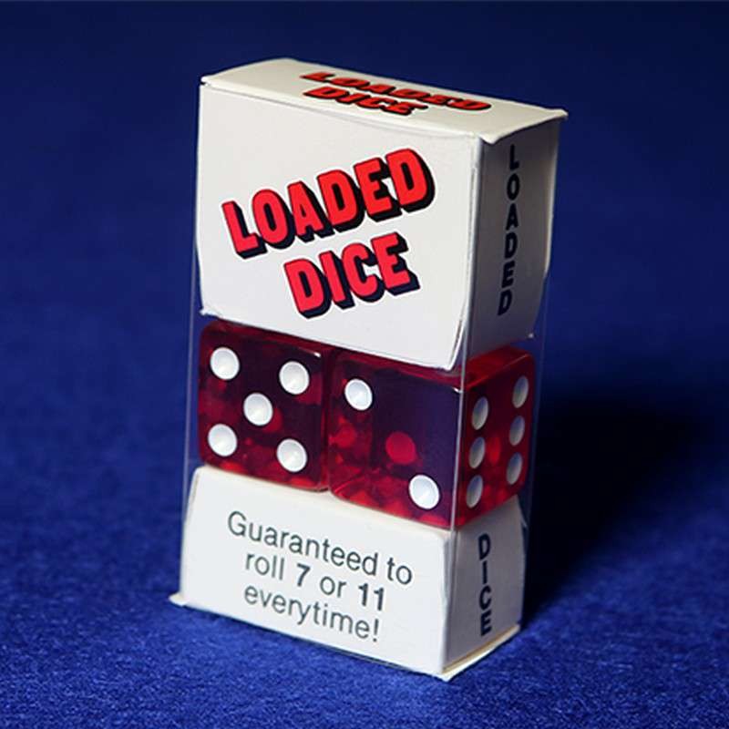 Loaded Dice (Acrylic, Red)