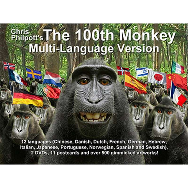 100th Monkey Multi-Language(2 DVD Set with Gimmicks) by Chris Philpott