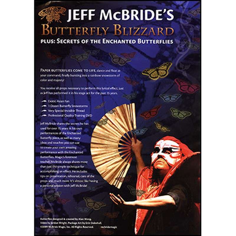 DVD - Butterfly Blizzard (w/Props) by Jeff McBride and Alan Wong