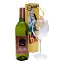 Airborne Wine And Glass by Visual Magic