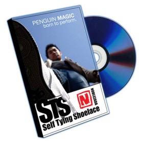 Self Tying Shoelace (DVD and Props) by Jay Noblezada