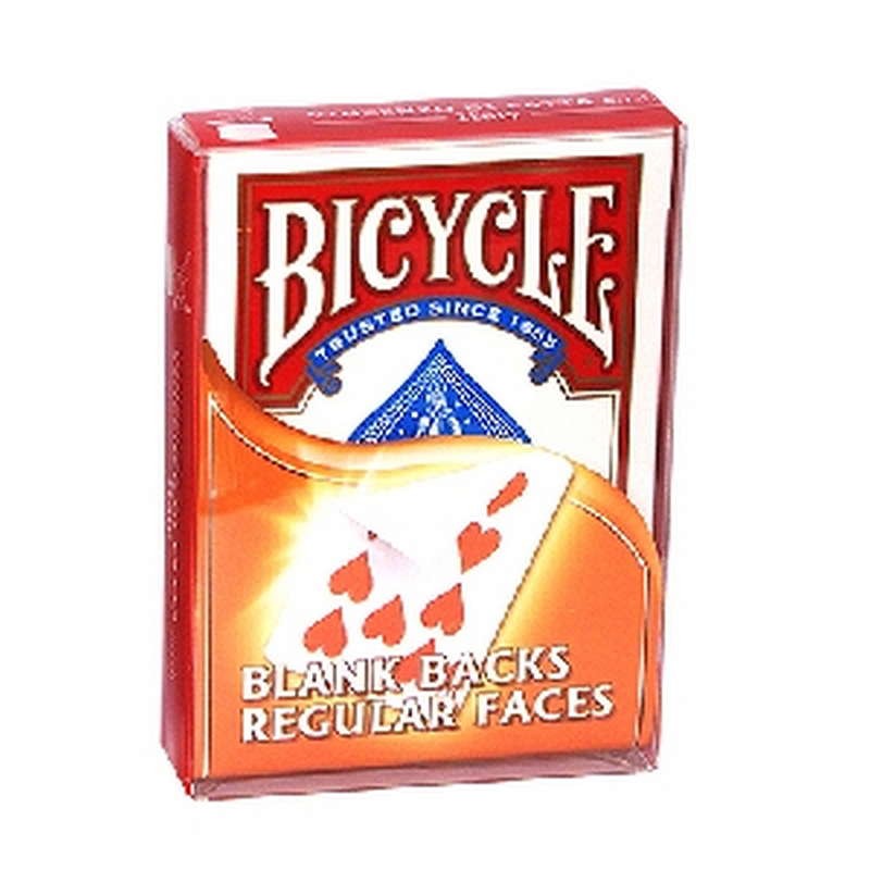 Blank Back Bicycle Deck - Poker Size