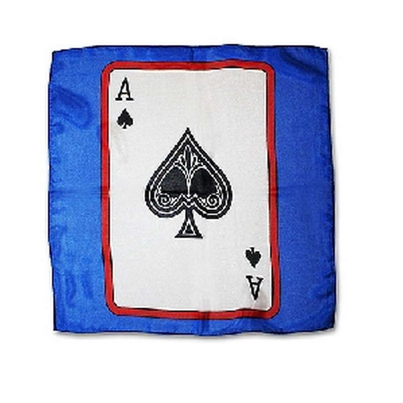 Sitta Card Silk - Blue - 30 cm (12”) - Ace of Spades