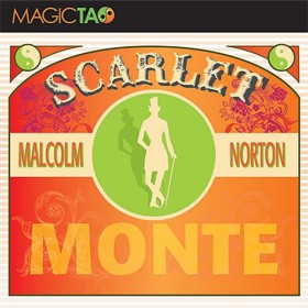 Scarlet Monte Blue (Gimmick and Online Instructions) by Malcolm Norton