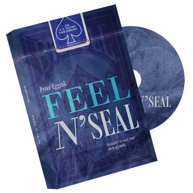 DVD - Feel N' Seal Red (DVD and Gimmick) by Peter Eggink