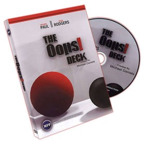 DVDs de Magia DVD – Baraja Oops de Michael Daniels (incluye baraja) TiendaMagia - 1
