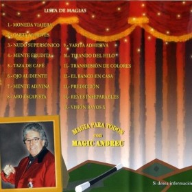 DVD Stage and Parlour Magic DVD 1 - Magia para todos con Magic Andreu TiendaMagia - 2