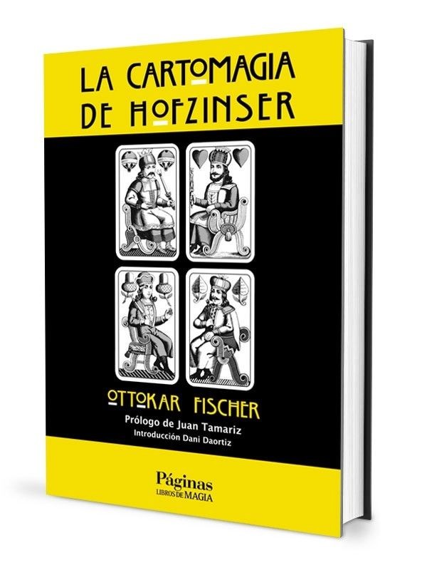 Libros de Magia en Español La Cartomagia de Hofzinser - Ottokar Fischer - Nueva Edición - Libro Editorial Paginas - 1