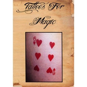 Card Tricks Tattoos (Six Of Hearts) 10 pk. TiendaMagia - 3