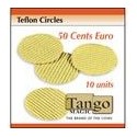 Círculos de Teflón – Tamaño 50 cénts. Euro x 10 Unidades