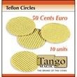 Círculos de Teflón – Tamaño 50 cénts. Euro x 10 Unidades