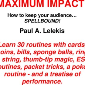 MAXIMUM IMPACT by Paul A. Lelekis eBook DOWNLOAD