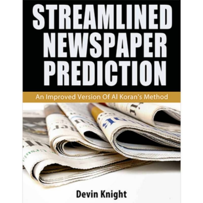 Streamlined Newspaper Prediction by Devin Knight eBook DOWNLOAD