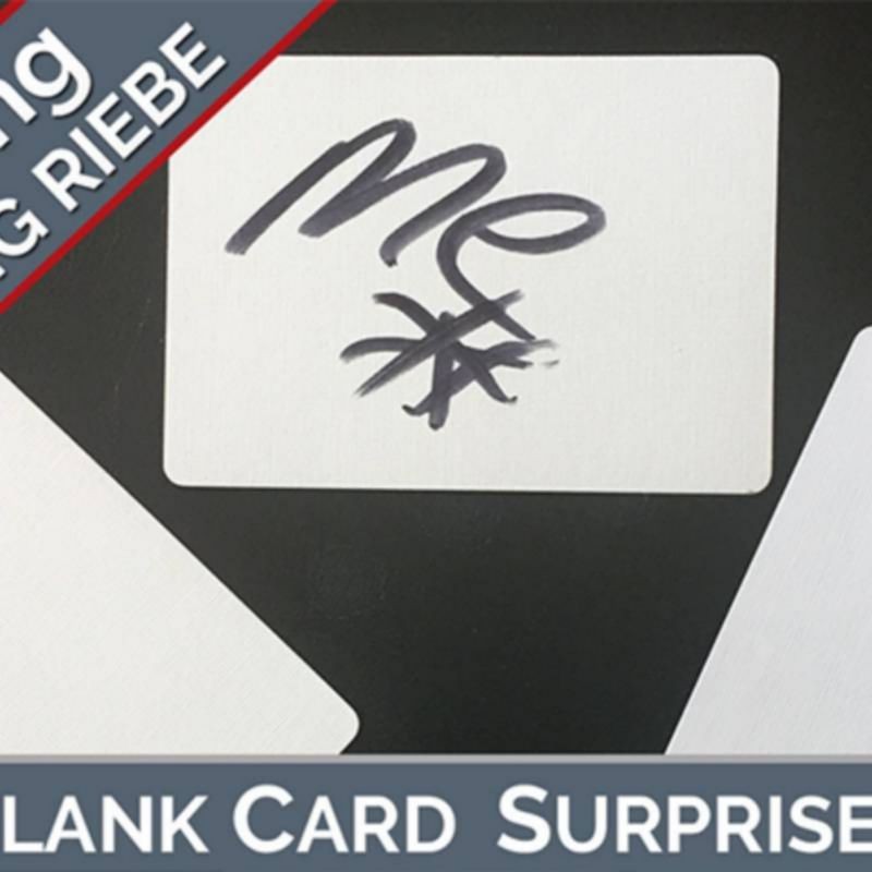 Blank Card Surprise by Wolfgang Riebe video DOWNLOAD