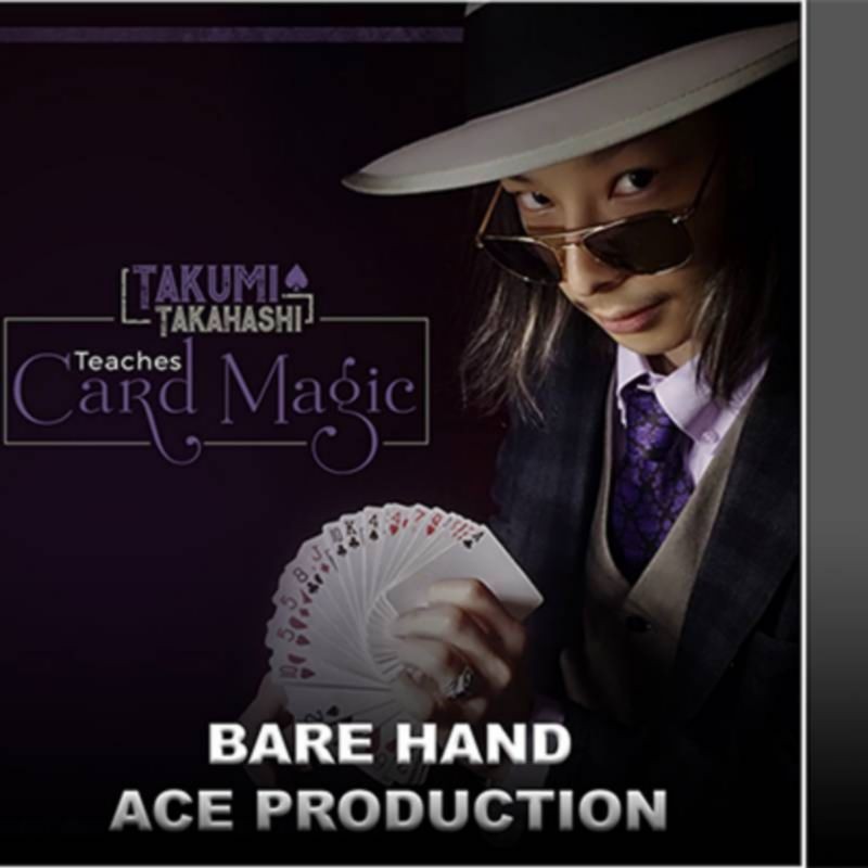 Takumi Takahashi Teaches Card Magic - Bare Hand Aces Production video DESCARGA