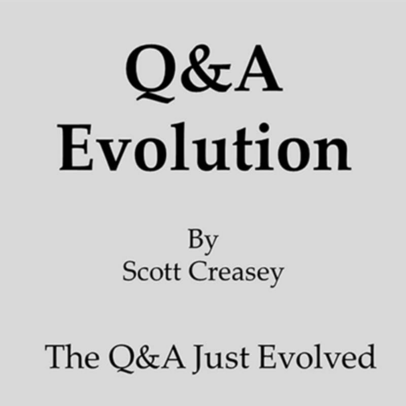 Q&A Evolution by Scott Creasey video DOWNLOAD
