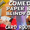 Comedy Paper Bag Blindfold Routine by Wolfgang Riebe video DESCARGA