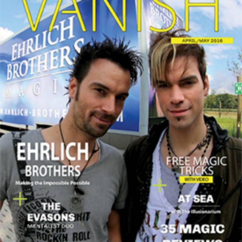 VANISH Magazine April/May 2016 - Ehrlich Brothers eBook DESCARGA