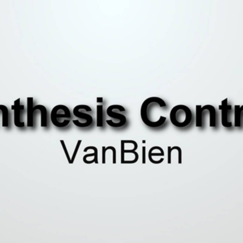 Synthesis Controls by Van Bien video DESCARGA
