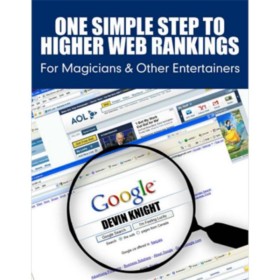 One Simple Step To Higher Web Rankings For Magicians by Devin Knight - eBook DESCARGA