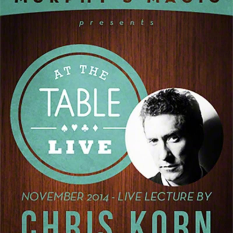 At the Table Live Lecture - Chris Korn 11/12/2014 - video DESCARGA