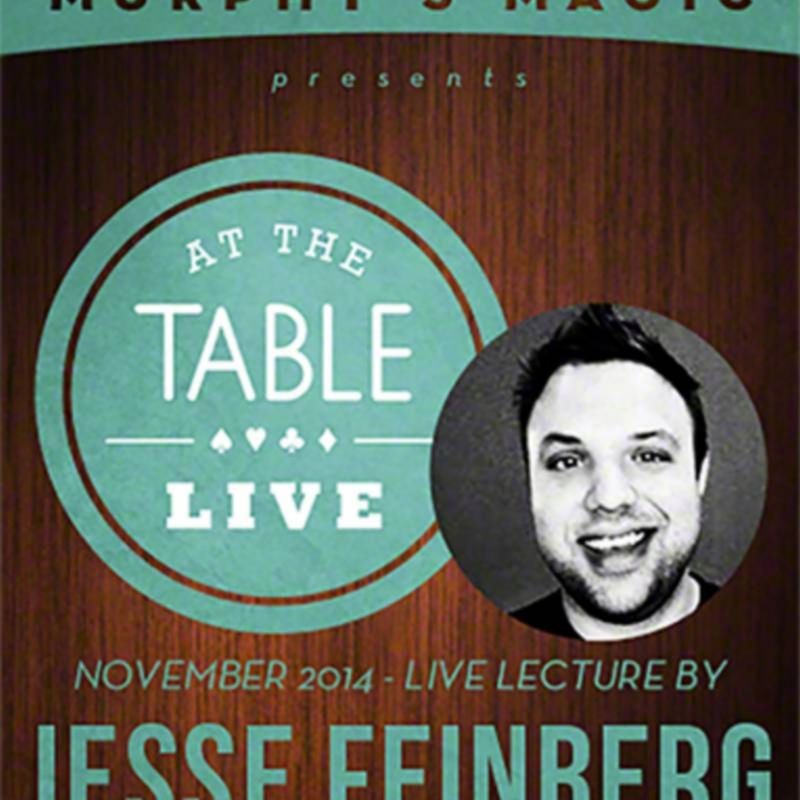 At the Table Live Lecture - Jesse Feinberg 11/5/2014 - video DOWNLOAD