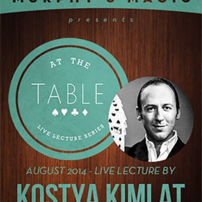 At the Table Live Lecture - Kostya Kimlat 8/13/2014 - video DESCARGA