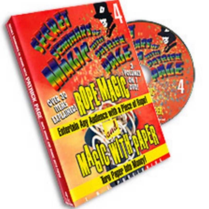 Secret Seminars of Magic with  Patrick Page : Rope Magic / Magic with Paper Volume 4 video DOWNLOAD