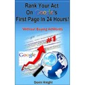 How To Rank Your Act on Google by Devin Knight - ebook - DESCARGA