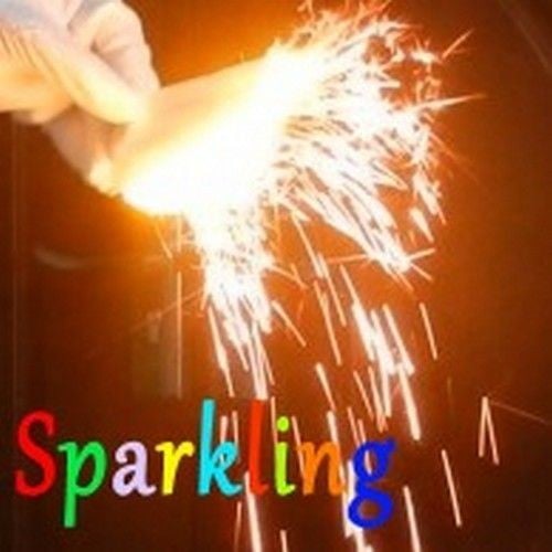 Tricks with fire Sparkling Flash Paper - White panda flash - 1