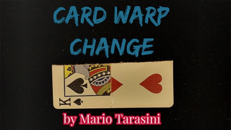 Card Magic and Trick Decks Card Warp Change by Mario Tarasini video DOWNLOAD MMSMEDIA - 1