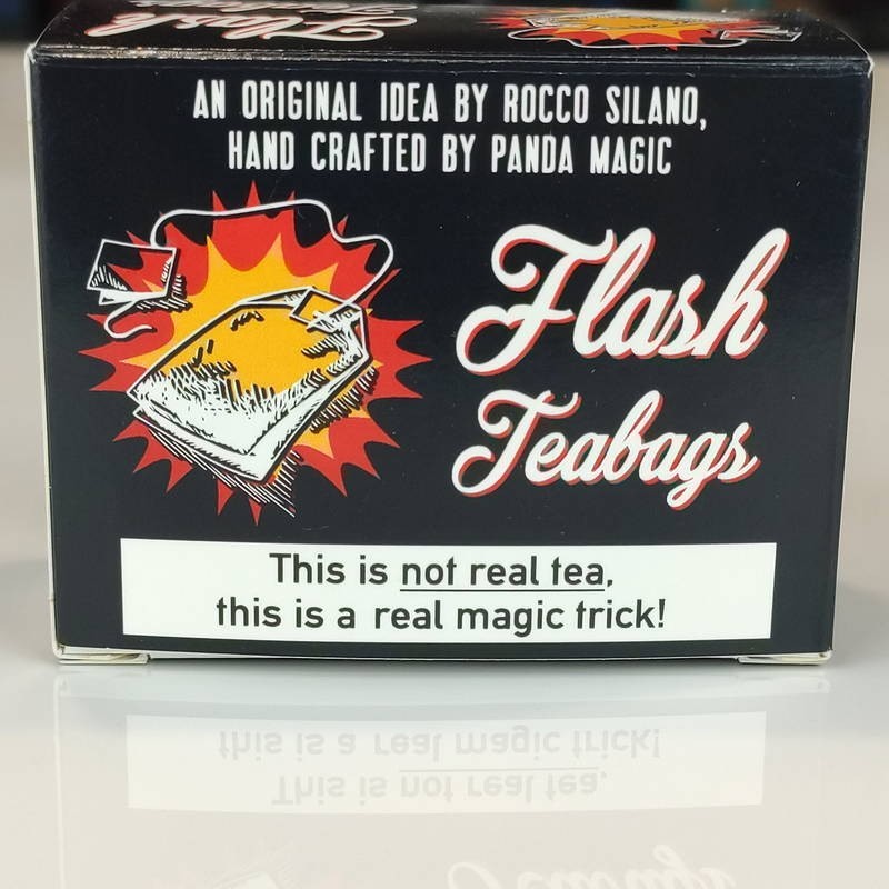 Tricks with fire Flash Teabags for theatrical use (x10) Panda Flash Magic - 1