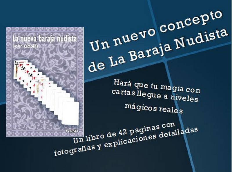 Card Tricks NBN New Mental Deck by Toni Cachadiña (decks and book in spanish) TiendaMagia - 3