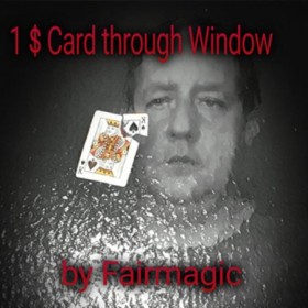 Card Magic and Trick Decks 1$ Card Through Window by Ralf Rudolph aka' Fairmagic video DOWNLOAD MMSMEDIA - 1