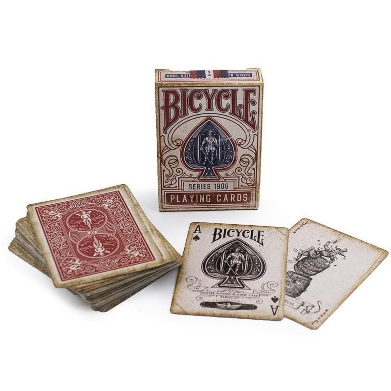 Cards Bicycle - 1900 Playing Cards - Blue Ellusionist magic tricks - 6