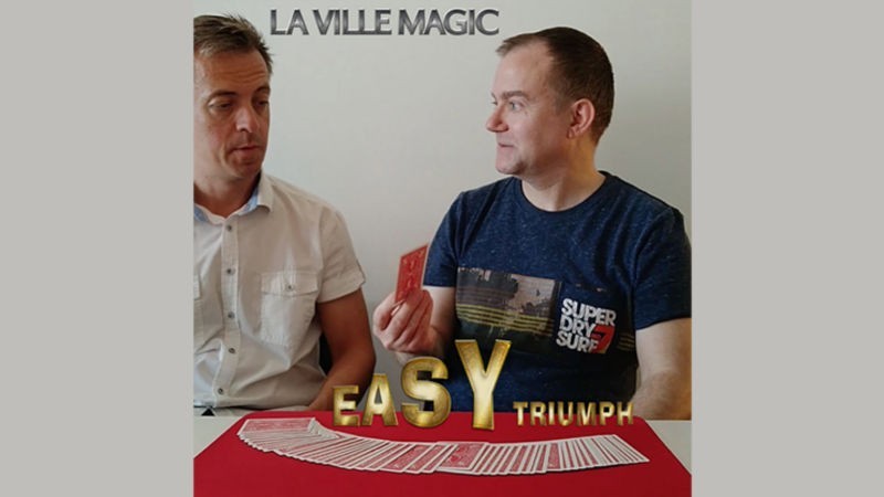Card Magic and Trick Decks Easy Triumph by Lars La Ville / La Ville Magic video DOWNLOAD MMSMEDIA - 1