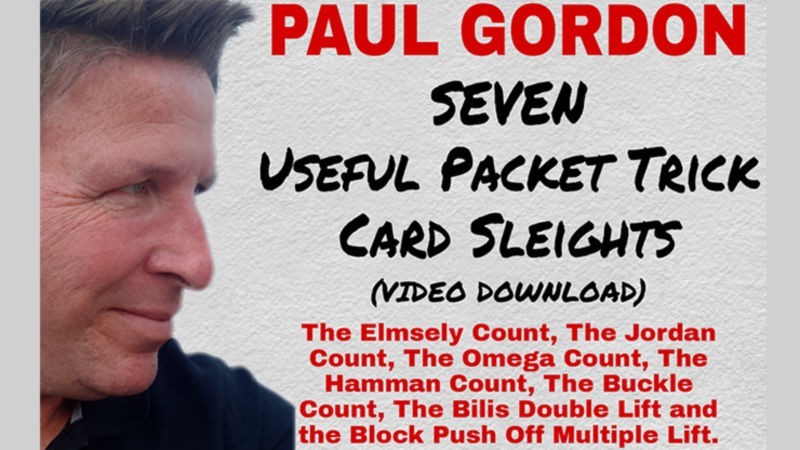 Card Magic and Trick Decks Seven Useful Packet Trick Card Sleights by Paul Gordon video DOWNLOAD MMSMEDIA - 1