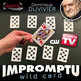 Card Tricks Impromptu Wild Card by Dominique Duvivier TiendaMagia - 1