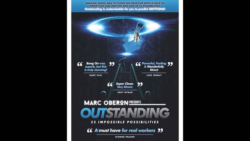Mentalism OUTSTANDING by Marc Oberon TiendaMagia - 1