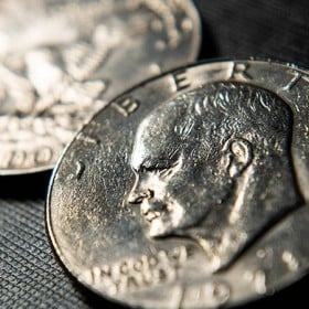 Magic with Coins Split Focus Eisenhower by Greg Wilson TiendaMagia - 6