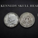 Magic with Coins Kennedy Skull Head by Men Zi Magic TiendaMagia - 1