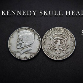 Magia con Monedas Moneda Esqueleto Kennedy de Men Zi Magic TiendaMagia - 1