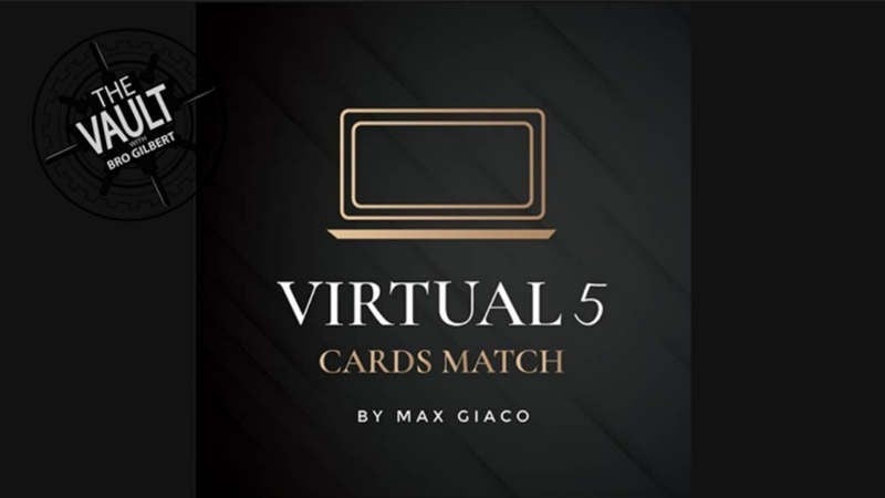 Descargas - Mentalismo The Vault - Virtual 5 Cards Match video DESCARGA MMSMEDIA - 1