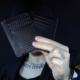 Mentalism Shadow Wallet Carbon Fiber by Dee Christopher and 1914 TiendaMagia - 5
